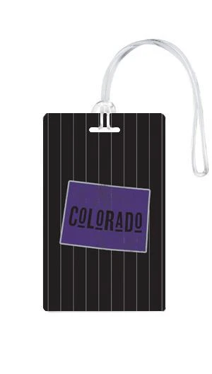 612 My Home State Colorado Luggage Tag - Image 4