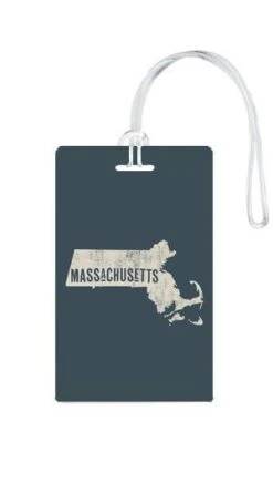 612 My Home State Massachusetts Luggage Tag -Eagle Creek || Tumi Sales 612 My Home State Massachusetts Luggage Tag 7