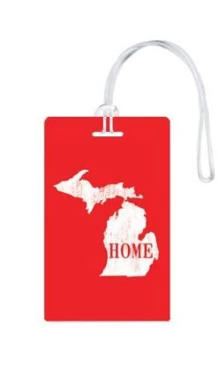 612 My Home State Michigan Luggage Tag -Eagle Creek || Tumi Sales 612 My Home State Michigan Luggage Tag 3