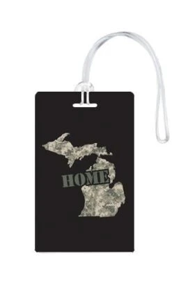 612 My Home State Michigan Luggage Tag -Eagle Creek || Tumi Sales 612 My Home State Michigan Luggage Tag 7