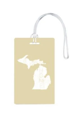 612 My Home State Michigan Luggage Tag -Eagle Creek || Tumi Sales 612 My Home State Michigan Luggage Tag 8