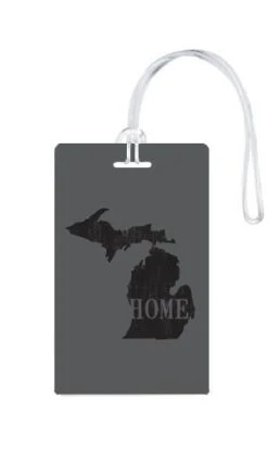 612 My Home State Michigan Luggage Tag -Eagle Creek || Tumi Sales 612 My Home State Michigan Luggage Tag 9