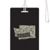 612 My Home State Washington Luggage Tag