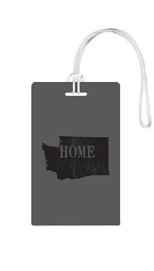 612 My Home State Washington Luggage Tag 6 612 My Home State Washington Luggage Tag - Image 6