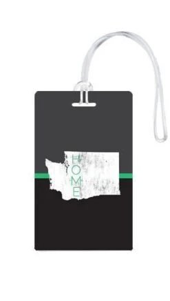 612 My Home State Washington Luggage Tag 14 612 My Home State Washington Luggage Tag -Eagle Creek || Tumi Sales 612 My Home State Washington Luggage Tag 7