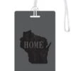 612 My Home State Wisconsin Luggage Tag