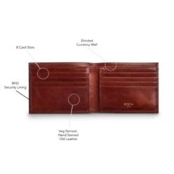 Bosca Old Leather 8 Pocket Deluxe Executive Wallet -Eagle Creek || Tumi Sales Bosca Old Leather 8 Pocket Deluxe Executive Wallet 5