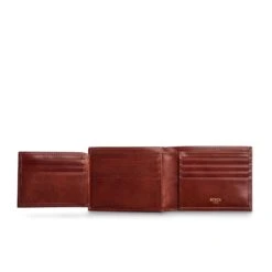 Bosca Old Leather Bifold Wallet With Card / ID Flap -Eagle Creek || Tumi Sales Bosca Old Leather Bifold Wallet with Card ID Flap 6
