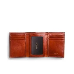 Bosca Old Leather Double ID Trifold Wallet -Eagle Creek || Tumi Sales Bosca Old Leather Double ID Trifold Wallet 4