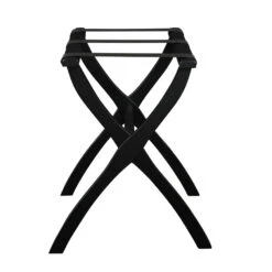 Gatehouse Furniture Luggage Rack - Contour Wood Leg With 3 Nylon Straps -Eagle Creek || Tumi Sales Gatehouse Furniture Luggage Rack Contour Wood Leg with 3 Nylon Straps 12