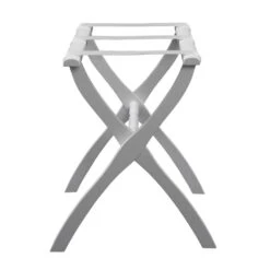 Gatehouse Furniture Luggage Rack - Contour Wood Leg With 3 Nylon Straps -Eagle Creek || Tumi Sales Gatehouse Furniture Luggage Rack Contour Wood Leg with 3 Nylon Straps 13