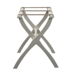 Gatehouse Furniture Luggage Rack - Contour Wood Leg With 3 Nylon Straps -Eagle Creek || Tumi Sales Gatehouse Furniture Luggage Rack Contour Wood Leg with 3 Nylon Straps 16