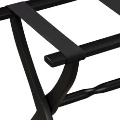 Gatehouse Furniture Luggage Rack - Contour Wood Leg With 3 Nylon Straps -Eagle Creek || Tumi Sales Gatehouse Furniture Luggage Rack Contour Wood Leg with 3 Nylon Straps 3