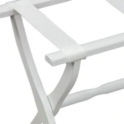 Gatehouse Furniture Luggage Rack - Contour Wood Leg With 3 Nylon Straps -Eagle Creek || Tumi Sales Gatehouse Furniture Luggage Rack Contour Wood Leg with 3 Nylon Straps 7