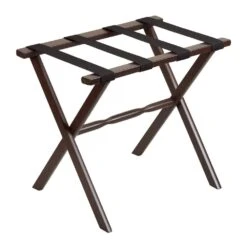 Gatehouse Furniture Luggage Rack - Straight Wood Leg With 4 Nylon Straps -Eagle Creek || Tumi Sales Gatehouse Furniture Luggage Rack Straight Wood Leg with 4 Nylon Straps 16