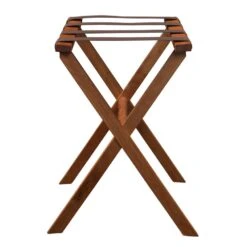 Gatehouse Furniture Luggage Rack - Straight Wood Leg With 4 Nylon Straps -Eagle Creek || Tumi Sales Gatehouse Furniture Luggage Rack Straight Wood Leg with 4 Nylon Straps 19