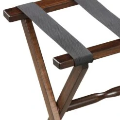 Gatehouse Furniture Luggage Rack - Straight Wood Leg With 4 Nylon Straps -Eagle Creek || Tumi Sales Gatehouse Furniture Luggage Rack Straight Wood Leg with 4 Nylon Straps 4
