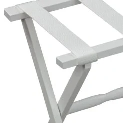Gatehouse Furniture Luggage Rack - Straight Wood Leg With 4 Nylon Straps -Eagle Creek || Tumi Sales Gatehouse Furniture Luggage Rack Straight Wood Leg with 4 Nylon Straps 7