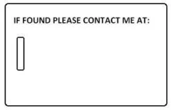 Luggage Pros Color Your Family Luggage Tag - Girl -Eagle Creek || Tumi Sales Luggage Pros Color Your Family Luggage Tag Girl 3