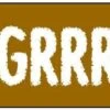 Luggage Pros "GRRR!" Luggage Tag