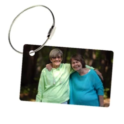 MyFly Personalized Luggage Tag - Horizontal With Metal Loop Upgrade -Eagle Creek || Tumi Sales MyFly Personalized Luggage Tag Horizontal with Metal Loop Upgrade 3