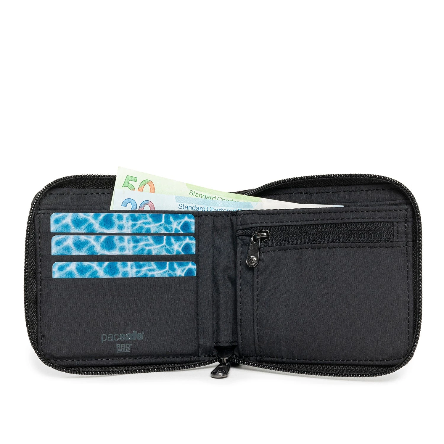 Pacsafe RFIDSafe Zip Around Wallet 2 Pacsafe RFIDSafe Zip Around Wallet - Image 2
