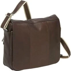 Piel Leather Expandable Messenger Bag -Eagle Creek || Tumi Sales Piel Leather Expandable Messenger Bag 5