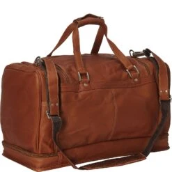 Piel Leather False Bottom Duffel Bag -Eagle Creek || Tumi Sales Piel Leather False Bottom Duffel Bag 6