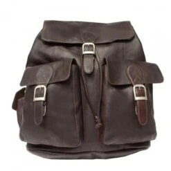 Piel Leather Large Buckle-Flap Backpack -Eagle Creek || Tumi Sales Piel Leather Large Buckle Flap Backpack 8