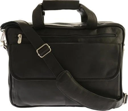 Piel Leather Slim Top-Zip Briefcase 7 Piel Leather Slim Top-Zip Briefcase - Image 7