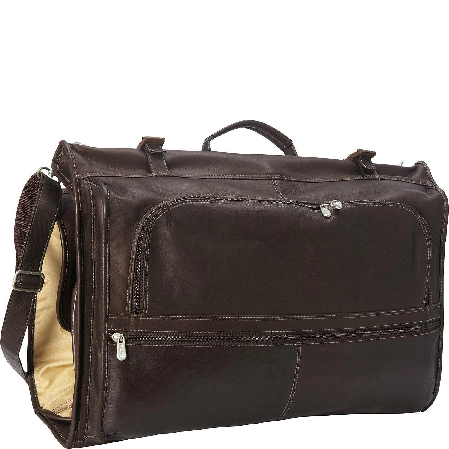 Piel Leather Tri-Fold Garment Bag 2 Piel Leather Tri-Fold Garment Bag - Image 2