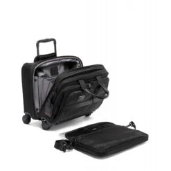 TUMI Alpha 3 Deluxe 4 Wheel Laptop Case Brief -Eagle Creek || Tumi Sales TUMI Alpha 3 Deluxe 4 Wheel Laptop Case Brief 4