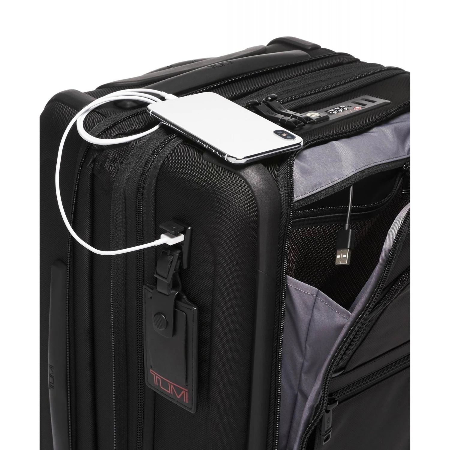TUMI Alpha 3 International Expandable 4 Wheel Carry-On 6 TUMI Alpha 3 International Expandable 4 Wheel Carry-On - Image 6