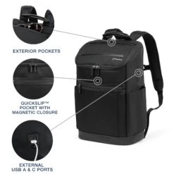 Travelpro Crew Executive Choice 3 Medium Top Load Backpack -Eagle Creek || Tumi Sales Travelpro Crew Executive Choice 3 Medium Top Load Backpack 7