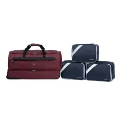 Travelpro Roadtrip 30" Drop-Bottom Rolling Duffel With Packing Cubes -Eagle Creek || Tumi Sales Travelpro Roadtrip 30 Drop Bottom Rolling Duffel with Packing Cubes 4