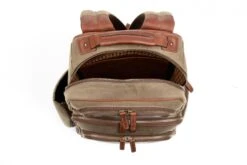 Korchmar Lux Mason Waxed Canvas And Leather Laptop Backpack -Eagle Creek || Tumi Sales korchmar lux mason waxed canvas and leather laptop backpack 3