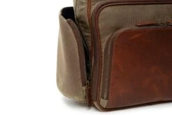 Korchmar Lux Mason Waxed Canvas And Leather Laptop Backpack -Eagle Creek || Tumi Sales korchmar lux mason waxed canvas and leather laptop backpack 8