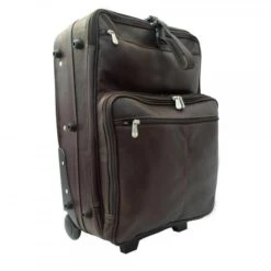 Piel Leather 22" Wheeled Traveler -Eagle Creek || Tumi Sales piel leather 22 wheeled traveler 4