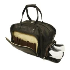 Piel Leather Deluxe Carry-on Duffel -Eagle Creek || Tumi Sales piel leather deluxe carry on duffel 3