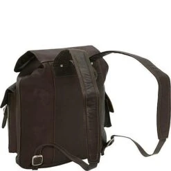 Piel Leather Large Buckle-Flap Backpack -Eagle Creek || Tumi Sales piel leather large buckle flap backpack 3