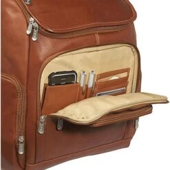 Piel Leather Multi-Pocket Laptop Backpack -Eagle Creek || Tumi Sales piel leather multi pocket laptop backpack 4